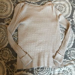 Gold shimmery sweater